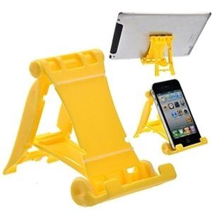 [NEW] IPHONE FOLDING STAND EXPANDABLE ADJUSTABLE NON-SLIP GRIP PHONE HOLDER